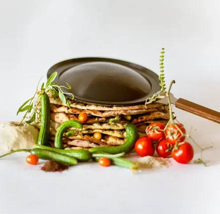 Frying pans - Mini Saj kit in carbon steel - STUDIO TUUT