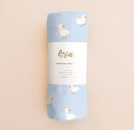 Linge de lit enfant - Wraps en mousseline - FOX & FALLOW