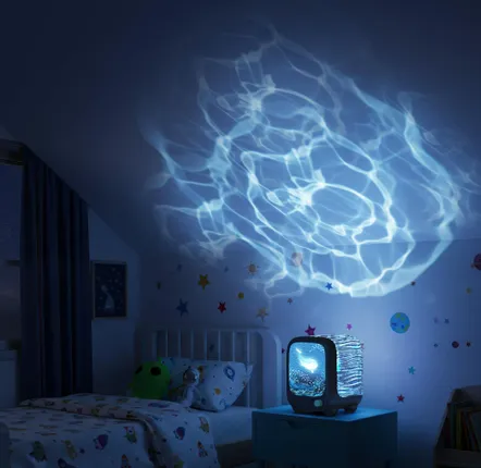 Children's lighting - Wavy Light — Ocean Projector with White Noise and Bluetooth Speaker - MOB - ACTIVE TON MONDE