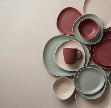 Assiettes au quotidien - Nouvelle collection de vaisselle moderne VALLORA - TRANQUILLO