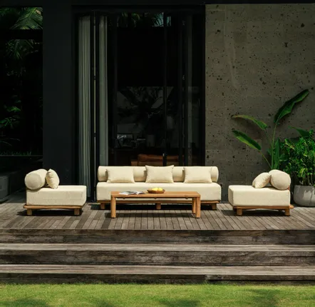Lawn sofas   - Jalo 5P garden furniture - DESIGN TRIP