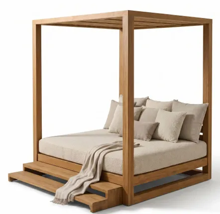 Deck chairs - Double bed - EMPREINTE DU TEMPS