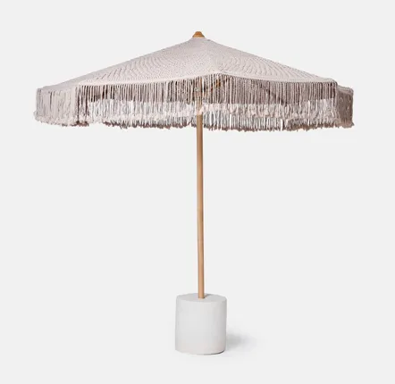 Sunshades - Macra Beige Parasol - DESIGN TRIP