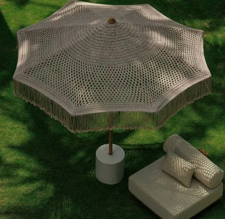 Outdoor space equipments - Terazzo umbrella stand - DESIGN TRIP