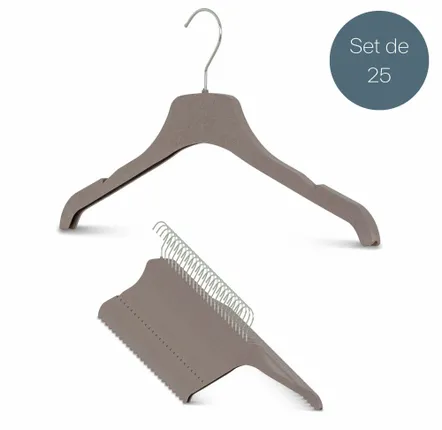 Mobilier et rangements pour bureau - MAWA green hanger pour hauts gris pierre 42cm par 25 - MAWA