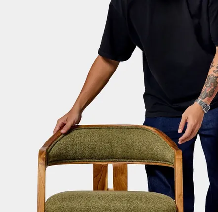 Chairs - Ataya - green - DESIGN TRIP