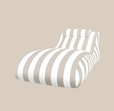 Deck chairs - Chillero lounger beige - CONTURE
