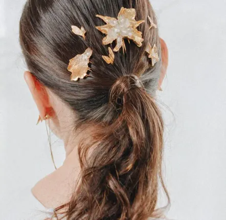 Hair accessories - Leaf Clattleya Comb - CÂPÂ JEWELRY