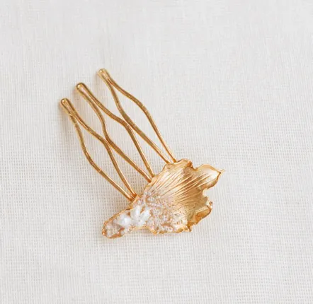 Hair accessories - Leaf Clattleya Comb - CÂPÂ JEWELRY