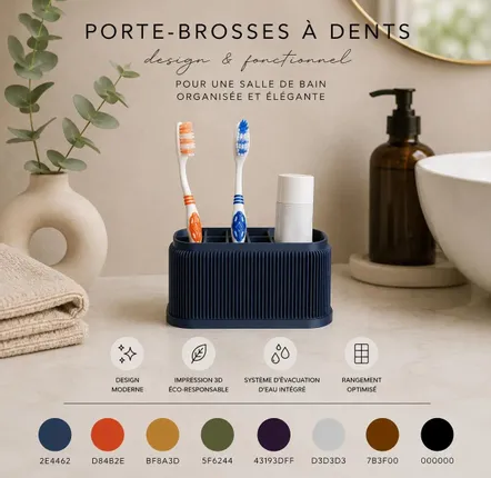Installation accessories - Toothbrush holder - CRÉA-TH