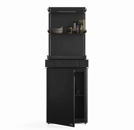 Outdoor kitchens - Urbn Plancha - Charcoal Black - Outdoor Kitchen / Coffee corner - URBN GARDN