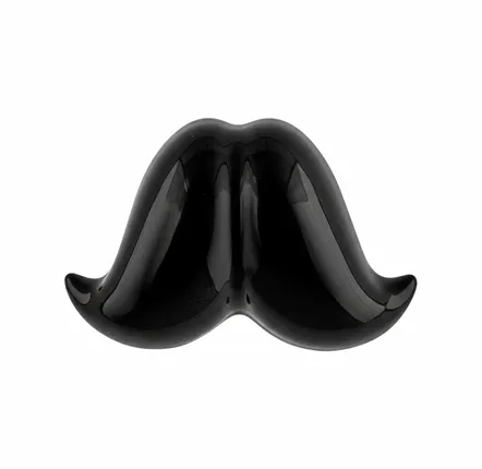 Cadeaux - Crochet Jay Mustache Noir - LETSHELTER