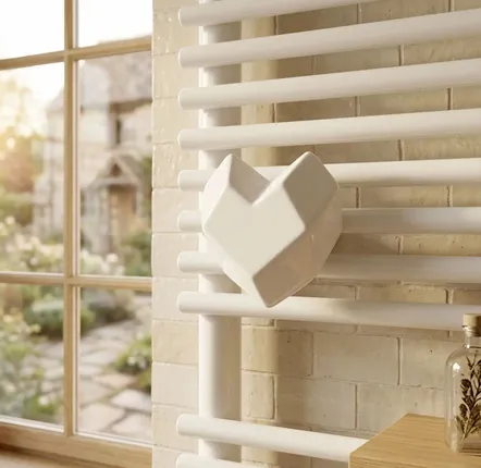 Cadeaux - Crochet Cœur Blanc - LETSHELTER