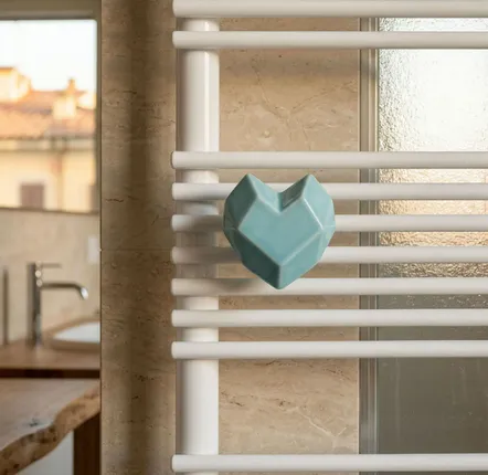 Cadeaux - Crochet Cœur Bleu ciel - LETSHELTER