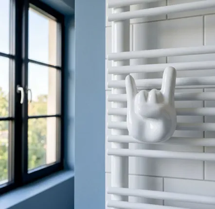 Cadeaux - Crochet Cornes Blanc - LETSHELTER