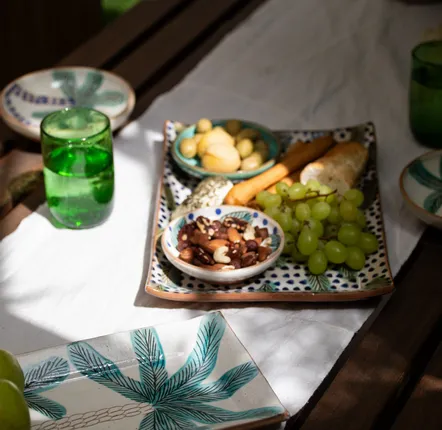 Everyday plates - Handcrafted Serving Tableware - KILIIM