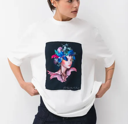 Prêt-à-porter - T-shirt Art Window « Alas » - MARALETTO