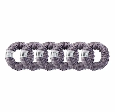 Ponies & Srunchies - pure mulberry mini silk scrunchies - 6FIFTYTWO®