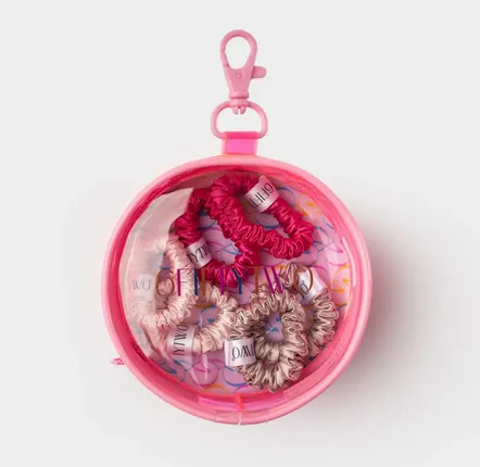 Ponies & Srunchies - pure mulberry mini silk scrunchies - 6FIFTYTWO®