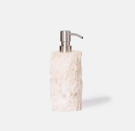 Installation accessories - Erosi white marble soap dispenser - M - DESIGN TRIP