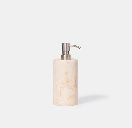 Installation accessories - Marbel white marble soap dispenser - DESIGN TRIP