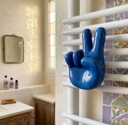 Cadeaux - Crochet Paix Bleu - LETSHELTER