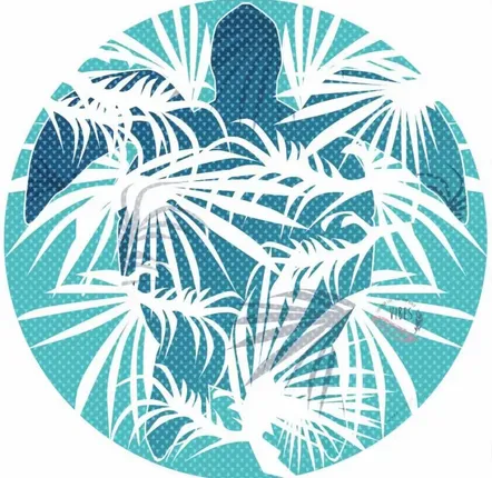 Travel accessories - Turtle Round Beach Towel - BEACH VIBES