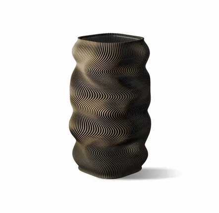 Vases - Moiré Vase - Tamarind - SHEYN