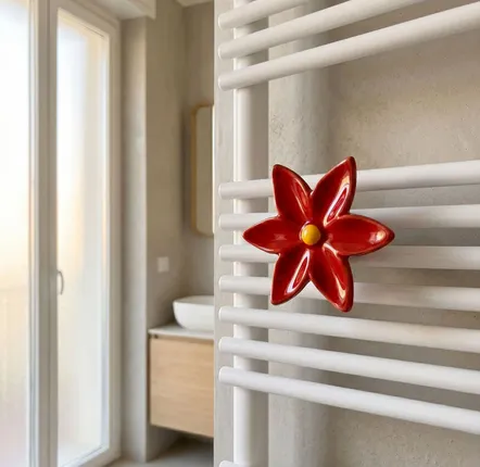 Cadeaux - Crochet Nénuphar Rouge - LETSHELTER