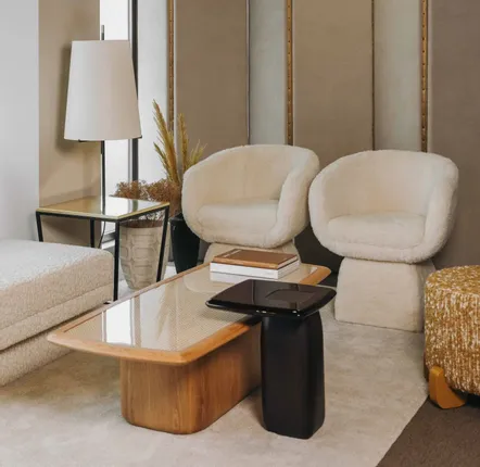 Chaises pour collectivités - Chaise Lounge avec bras Oscar en tissu, option Pivotante & COM - DUISTT