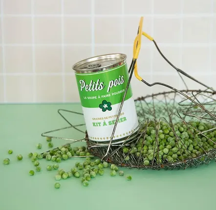 Garden accessories - seed kit\" Pea soup\” Made in France - MAUVAISES GRAINES