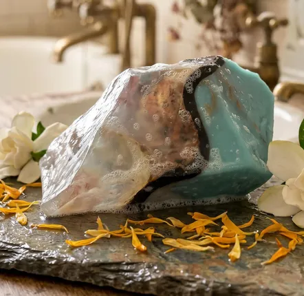 Soaps - Soaprocks Turquoise Soap 170g - SOAPROCKS