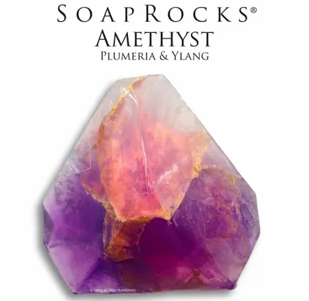 Soaps - Soaprocks Amethyst Soap 170g - SOAPROCKS