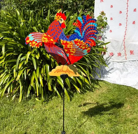Outdoor decorative accessories - Emma Hen Weather Vane - LES RITOURNAILES