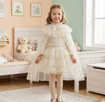 Children's dress-up - Ivory Loane Tutu & Cape Set TU - Costume - LABAY
