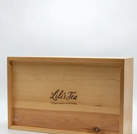 Tea and coffee accessories - Lili’s Tea wooden tea chest - LILI'S TEA