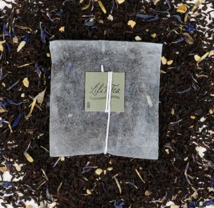 Coffee and tea - Lili's Tea Earl Grey with Cornflower petals 16 pieces - LILI'S TEA