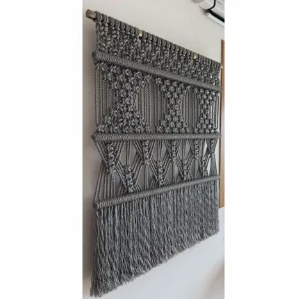 Tapisseries - Décoration Murale Textile - Argent - NŒULUXE