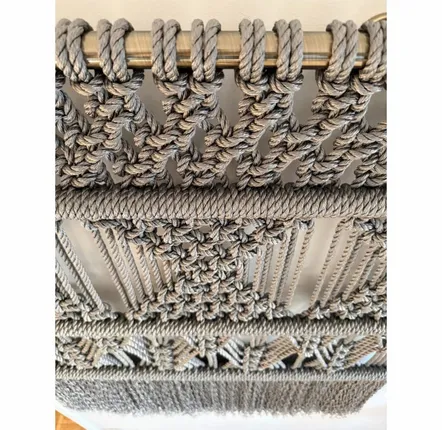 Tapisseries - Décoration Murale Textile - Couleur Argent - NŒULUXE