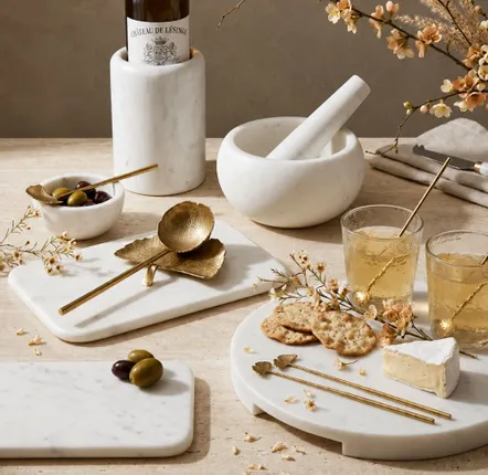 Cutlery set - Gingko Gold Accessories - BE HOME