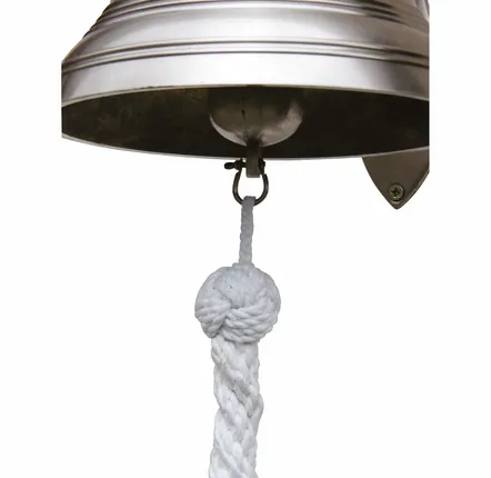 Other wall decoration - Heavy ship bell, pewter finish, diam. 4'' - TRADE WINDS