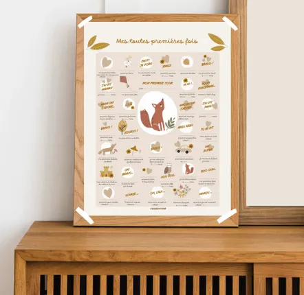 Children's bedrooms - the poster - CHARLIE ET SUZIE