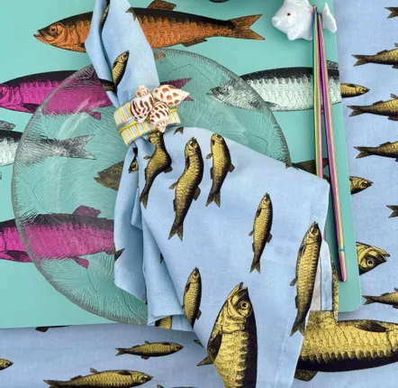 Serviettes - Serviette sardine - ZOOH