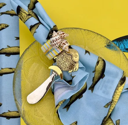 Serviettes - Serviette sardine - ZOOH