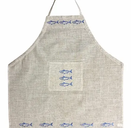 Tabliers de cuisine - Tablier Sardine Gris - ROLANDE DU DREUILH  LACE JEWEL