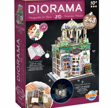 Jeux enfants - Diorama fleuriste - BUKI FRANCE