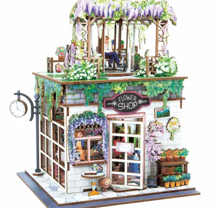 Jeux enfants - Diorama fleuriste - BUKI FRANCE
