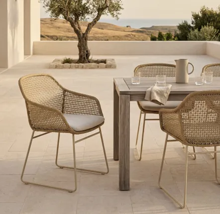 Lawn chairs - Evora chair - EMPREINTE DU TEMPS