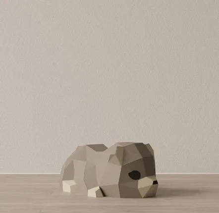 Objets déco enfant - Kits DIY Papercraft -  Mini Ours en papier - MOKI MOKI