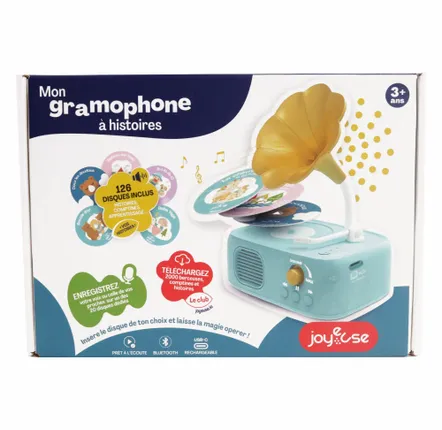 Jeux enfants - Gramophone à histoires Joyeuse - MGM SUPERTOY INTERNATIONAL